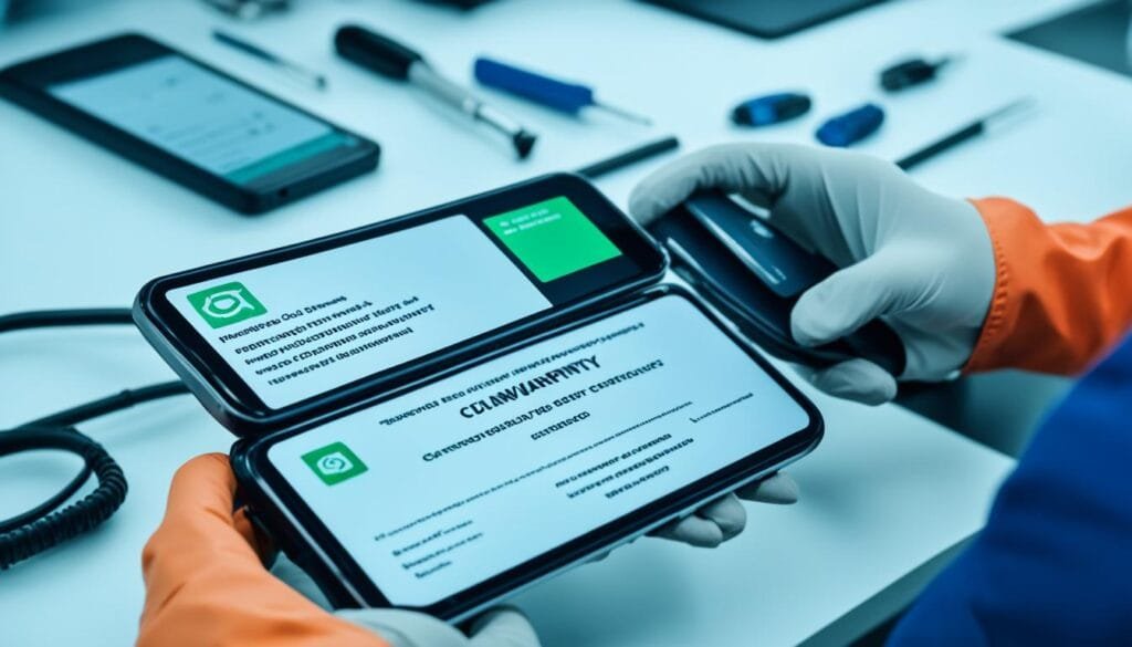 quality assurance phone repairs