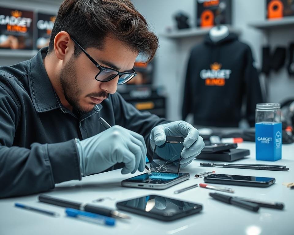 Smartphone screen repair