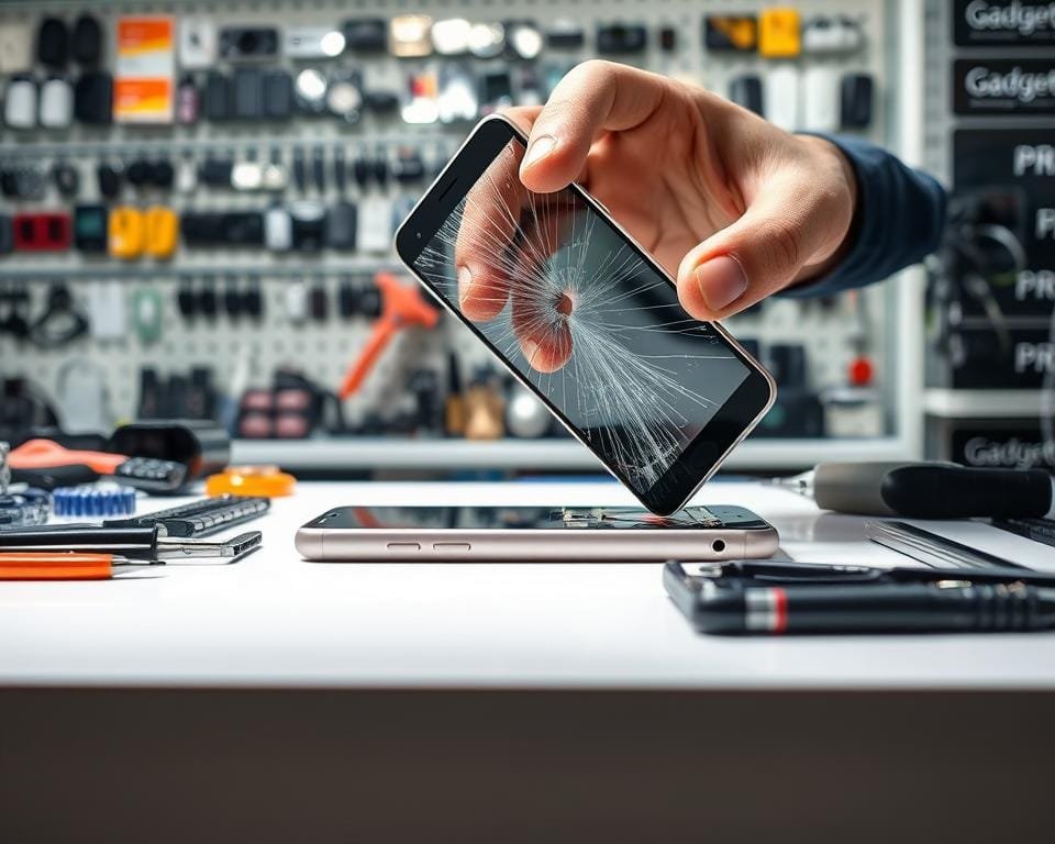 Smartphone screen repair