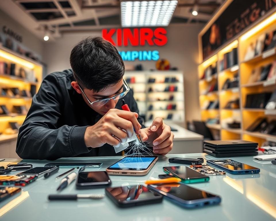 cracked screen repair Dakabin